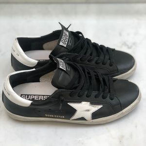 (New) Golden Goose Sneakers Black & White Star